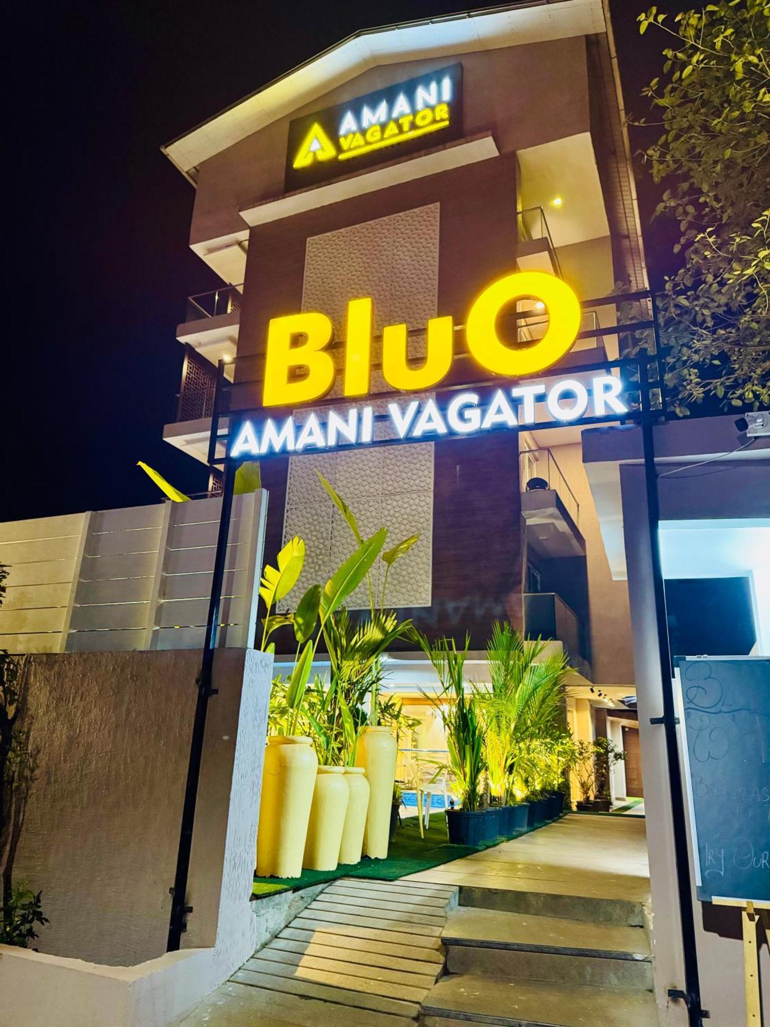 Bluo Amani Vagator - Boutique Hotel Goa Bagian luar foto