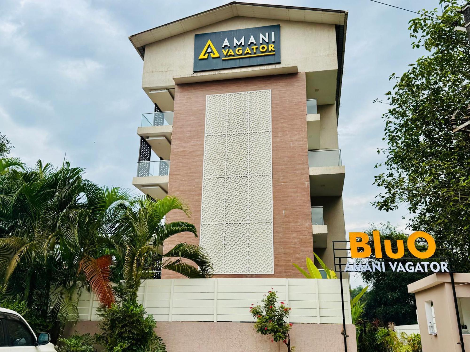 Bluo Amani Vagator - Boutique Hotel Goa Bagian luar foto